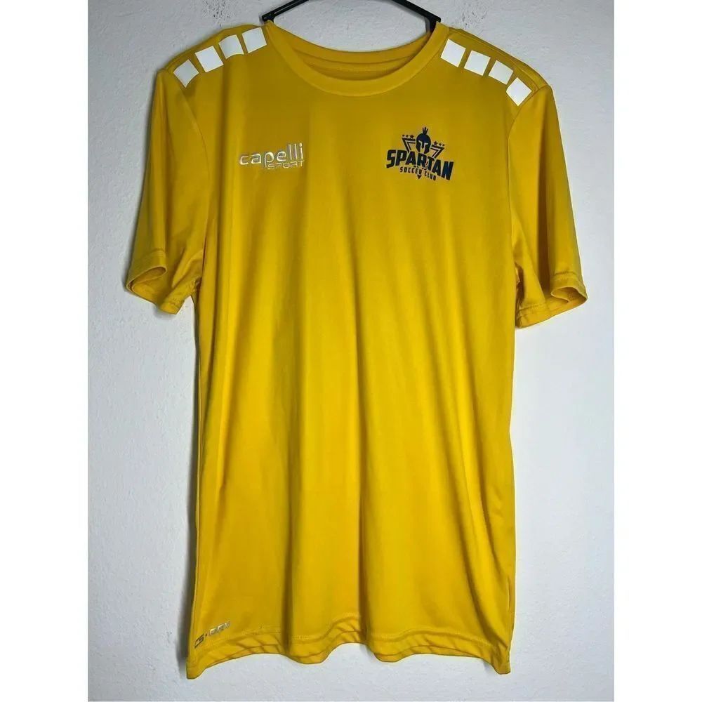 Capelli Sport T-shirt CS-Dry Yellow Size 18Y